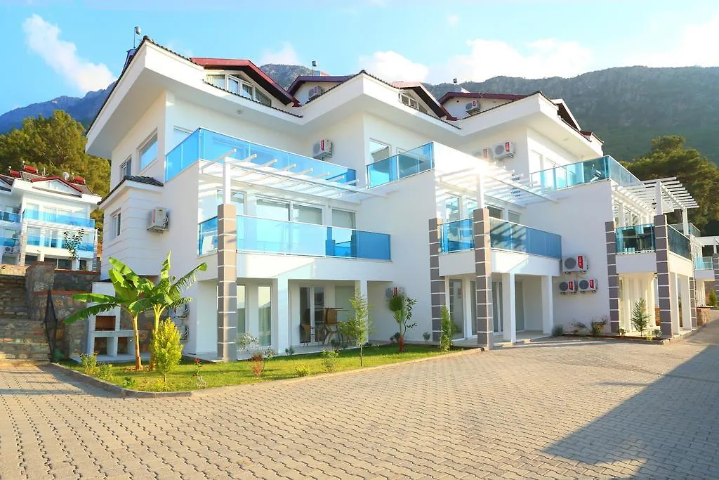 Orka Royal Hills Apartments D1 Patio And Bbq Олудениз Турция