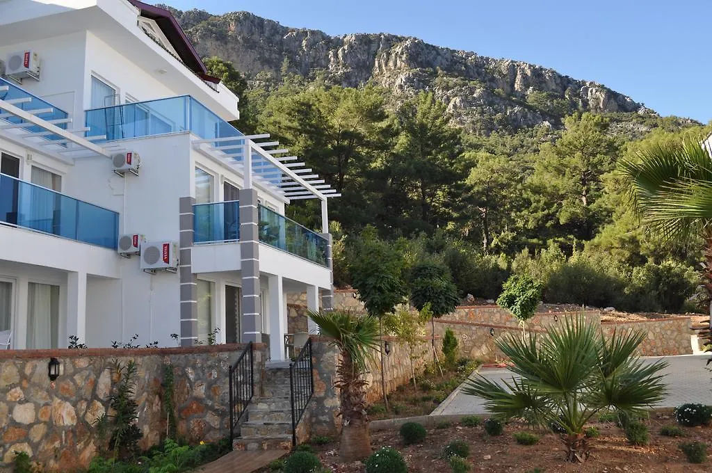 Orka Royal Hills Apartments D1 Patio And Bbq Олудениз