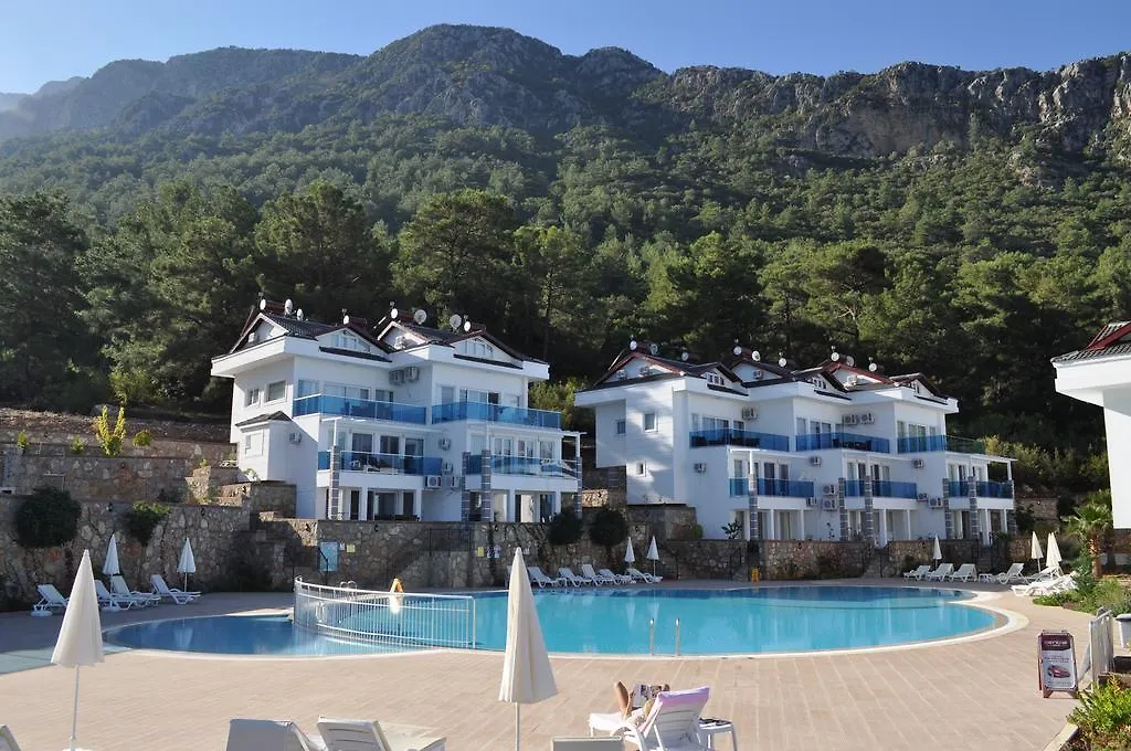 Orka Royal Hills Apartments D1 Patio And Bbq Олудениз
