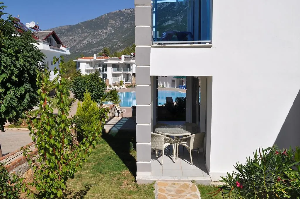 Orka Royal Hills Apartments D1 Patio And Bbq Олудениз