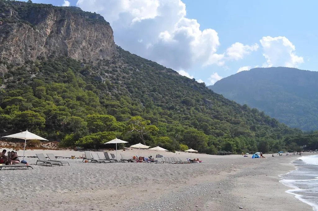 Orka Royal Hills Apartments D1 Patio And Bbq Олудениз