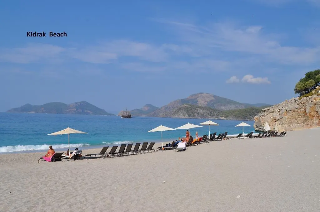 Orka Royal Hills Apartments D1 Patio And Bbq Олудениз