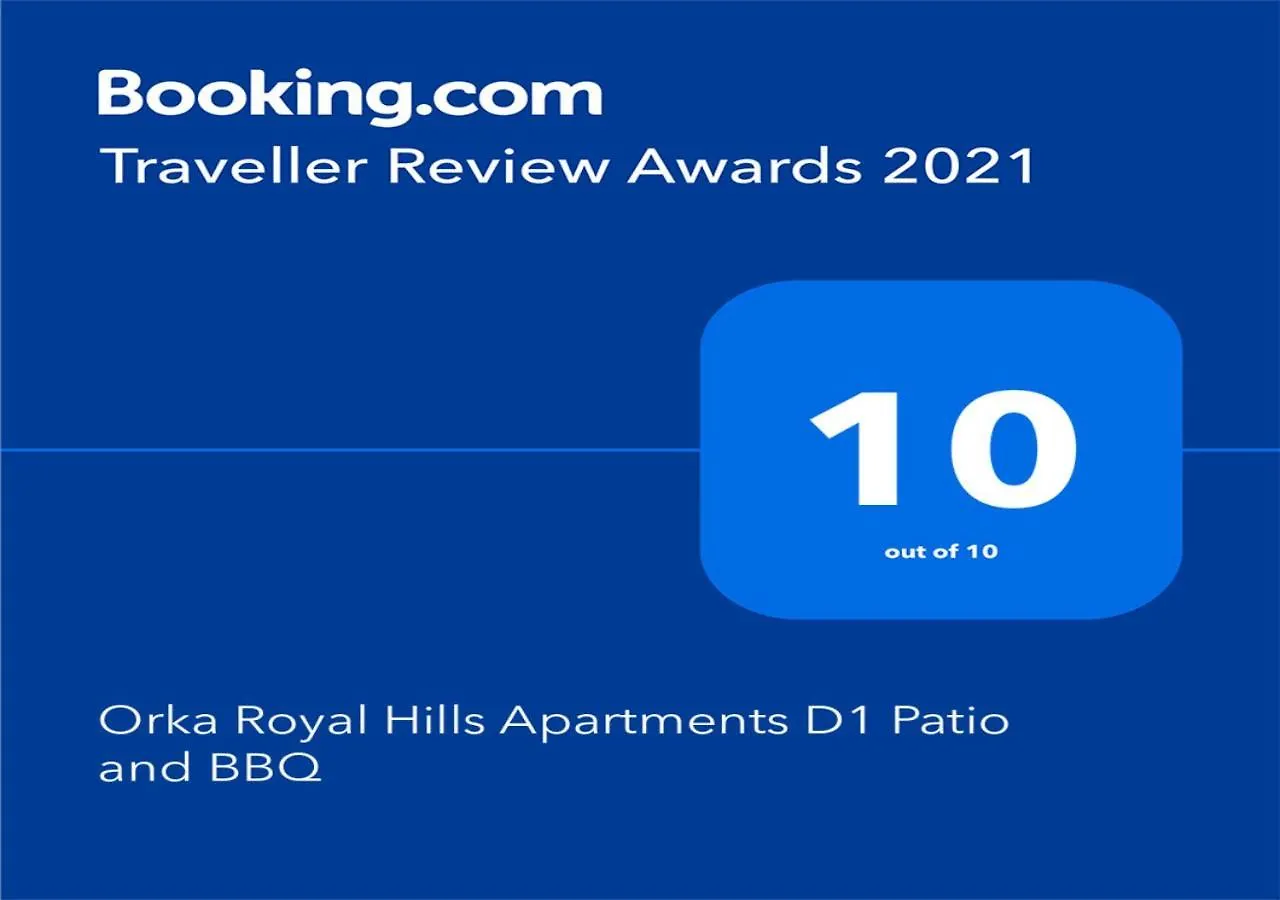 Orka Royal Hills Apartments D1 Patio And Bbq Ölüdeniz Türkiye